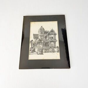 Vintage 1984 Martin Tang 2107 San Jose Ave Alameda Drawing Artwork